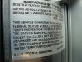 Info Tag of 2008 Lotus Elise SC Supercharged #28