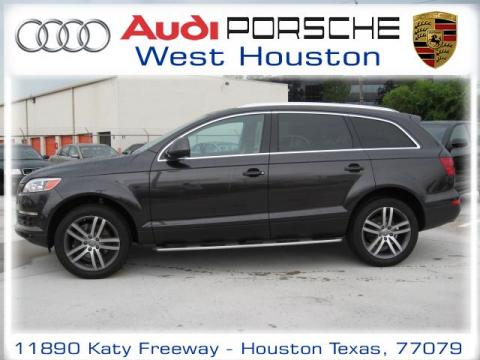 Lava Grey Pearl Effect 2008 Audi Q7 3.6 Premium quattro with Limestone Grey 