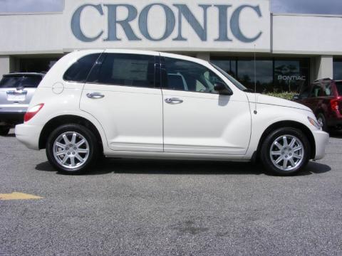 Stone White Chrysler PT Cruiser Touring.  Click to enlarge.