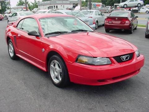 Torch Red Ford Mustang V6 Coupe.  Click to enlarge.