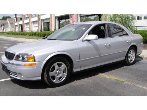 Silver Frost Metallic 2000 Lincoln LS V8 with Deep Charcoal interior Silver 