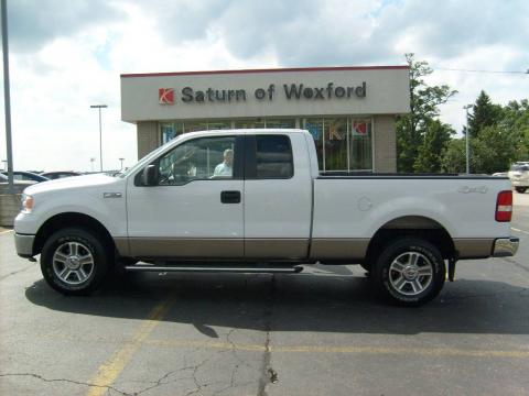 Oxford White Ford F150 XLT SuperCab 4x4.  Click to enlarge.