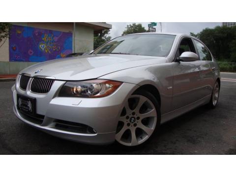 Titanium Silver Metallic BMW 3 Series 330i Sedan.  Click to enlarge.