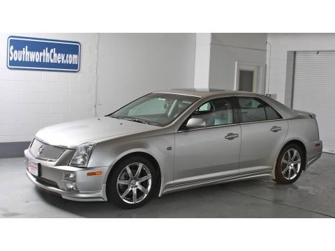 Light Platinum Cadillac STS V6.  Click to enlarge.