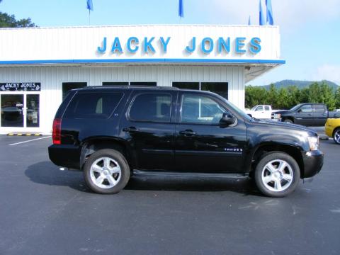 Black Chevrolet Tahoe LT 4x4.  Click to enlarge.