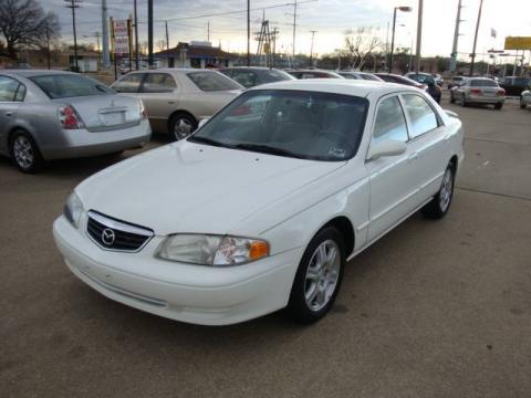 mazda 626 lx v6. Glacier White 2001 Mazda 626