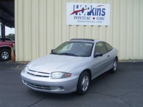 Ultra Silver Metallic Chevrolet Cavalier Coupe.  Click to enlarge.