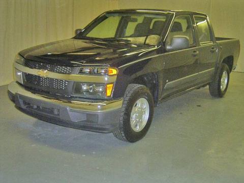 Imperial Blue Metallic Chevrolet Colorado LT Crew Cab.  Click to enlarge.