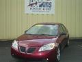 2008 Pontiac G6 GT Sedan Performance Red Metallic
