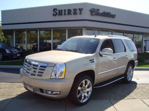 Gold Mist Cadillac Escalade AWD.  Click to enlarge.