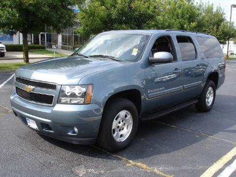 Blue Granite Metallic Chevrolet Suburban 1500 LT 4x4.  Click to enlarge.