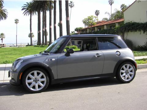 Dark Silver Metallic Mini Cooper S Hardtop.  Click to enlarge.