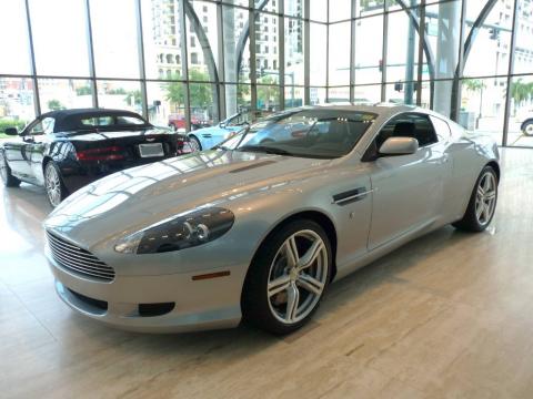 AM Titanium Silver Aston Martin DB9 Coupe.  Click to enlarge.