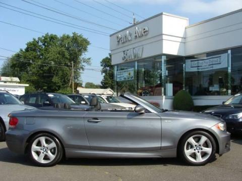 Space Grey Metallic BMW 1 Series 135i Convertible.  Click to enlarge.