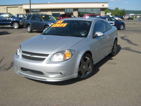 Ultra Silver Metallic Chevrolet Cobalt SS Supercharged Coupe.  Click to enlarge.