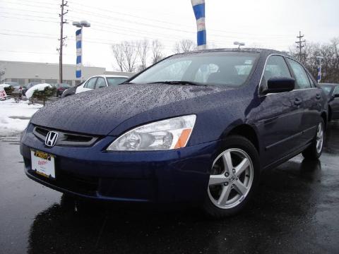 Eternal Blue Pearl Honda Accord EX Sedan.  Click to enlarge.