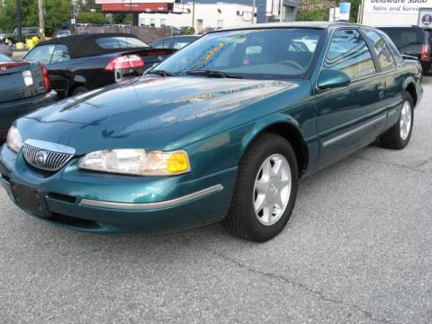 Pacific Green Metallic Mercury Cougar XR7.  Click to enlarge.