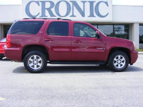Sport Red Metallic GMC Yukon SLT. Click to enlarge. Sport Red Metallic GMC Yukon SLT. Click to enlarge.