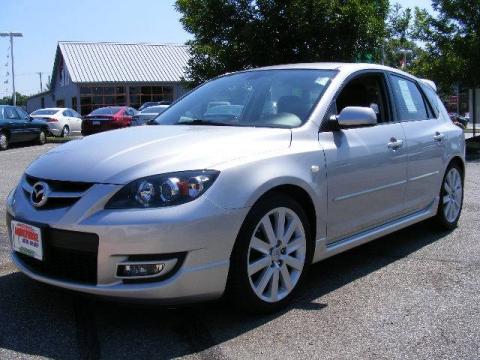 Sunlight Silver Metallic Mazda MAZDA3 MAZDASPEED3 Grand Touring.  Click to enlarge.
