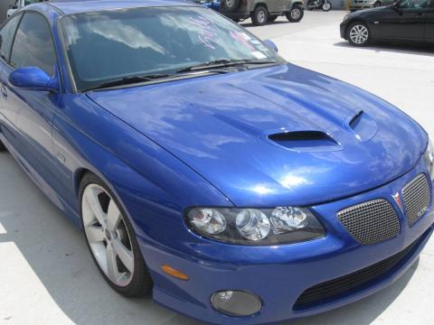 Impulse Blue Metallic Pontiac GTO Coupe.  Click to enlarge.