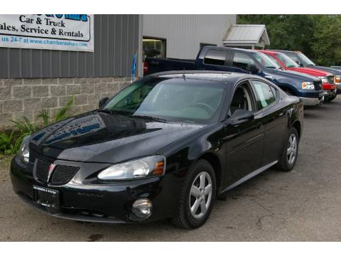 Black Pontiac Grand Prix Sedan.  Click to enlarge.