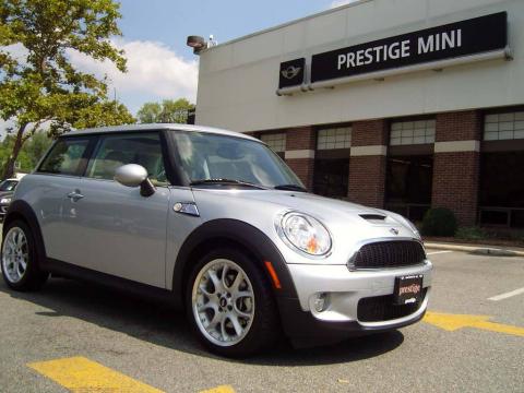 Pure Silver Metallic Mini Cooper S Hardtop.  Click to enlarge.