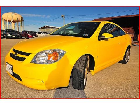 Rally Yellow Chevrolet Cobalt Sport Coupe.  Click to enlarge.