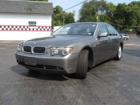 Sterling Grey Metallic BMW 7 Series 745Li Sedan.  Click to enlarge.