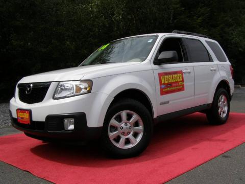 Classic White Mazda Tribute s Touring 4WD. Click to enlarge. Classic White Mazda Tribute s Touring 4WD. Click to enlarge.