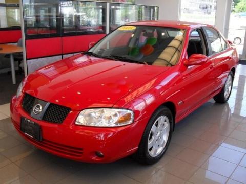 Code Red Nissan Sentra 1.8 S Special Edition.  Click to enlarge.