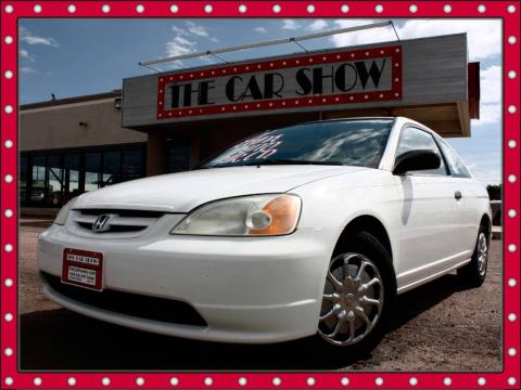 Taffeta White Honda Civic LX Coupe.  Click to enlarge.
