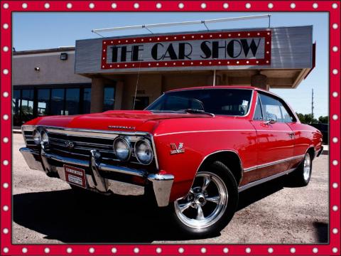Red Chevrolet Chevelle SS Super Sport 2 Door Coupe.  Click to enlarge.