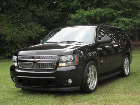 Black Chevrolet Tahoe SS.  Click to enlarge.