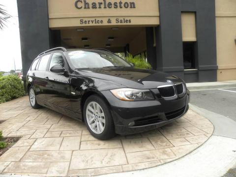 Black Sapphire Metallic BMW 3 Series 328i Wagon.  Click to enlarge.