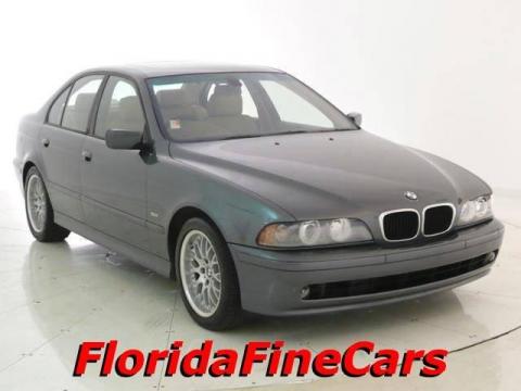 Sterling Grey Metallic BMW 5 Series 530i Sedan.  Click to enlarge.