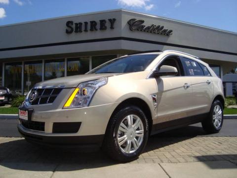 Gold Mist Cadillac SRX V6.  Click to enlarge.