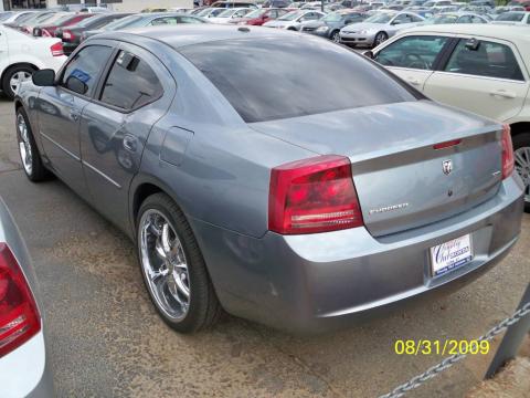 Silver Steel Metallic Dodge Charger SXT.  Click to enlarge.