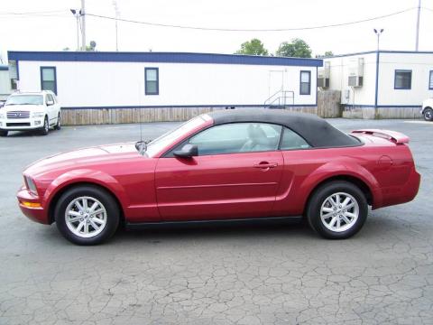 Redfire Metallic Ford Mustang V6 Premium Convertible. Click to enlarge. Redfire Metallic Ford Mustang V6 Premium Convertible. Click to enlarge.