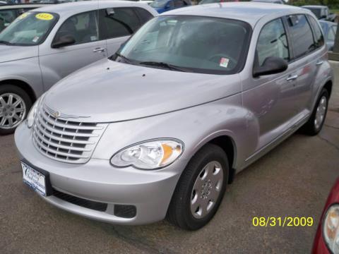 Bright Silver Metallic Chrysler PT Cruiser LX.  Click to enlarge.