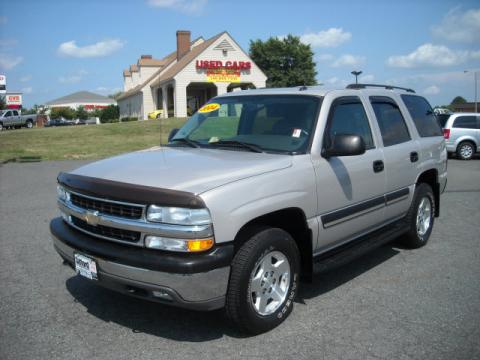 Silver Birch Metallic Chevrolet Tahoe LS 4x4.  Click to enlarge.