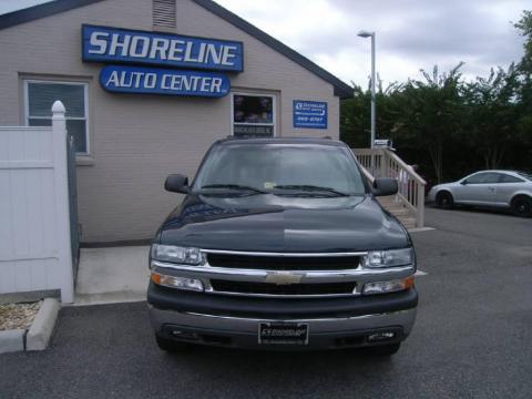 Dark Gray Metallic Chevrolet Suburban 1500 LS 4x4.  Click to enlarge.