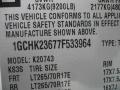 2007 Silverado 2500HD LT Crew Cab 4x4 #25
