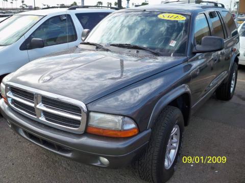 Graphite Metallic Dodge Durango SLT 4x4.  Click to enlarge.
