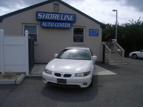 Ivory White Pontiac Grand Prix GTP Sedan.  Click to enlarge.