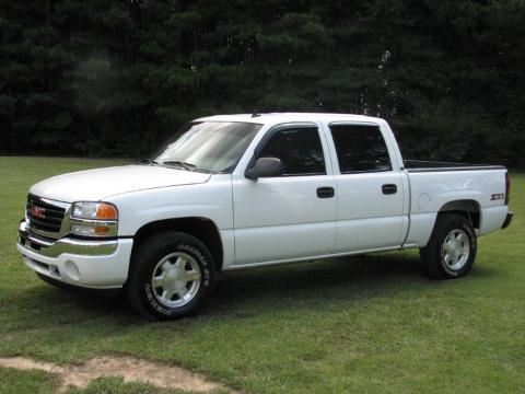 Summit White GMC Sierra 1500 Classic Z71 Crew Cab 4x4.  Click to enlarge.