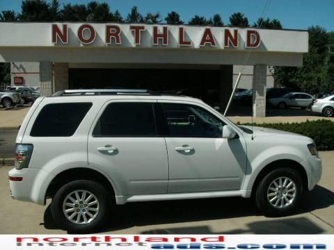 White Suede Mercury Mariner V6 Premier 4WD.  Click to enlarge.