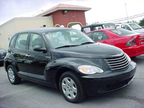 Brilliant Black Crystal Pearl Chrysler PT Cruiser .  Click to enlarge.