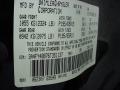 Chrysler Color Code PX8 Brilliant Black Crystal Pearl #18