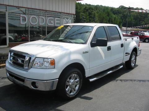 Oxford White Ford F150 XLT SuperCrew.  Click to enlarge.