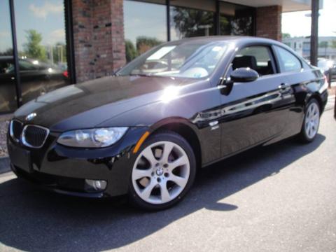 Jet Black BMW 3 Series 328xi Coupe.  Click to enlarge.